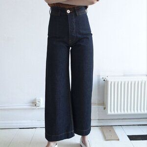 EUC Jesse Kamm Sailor Jeans in Dark American Denim, Sz 10